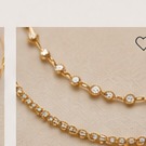 Bezel Tennis Anklet